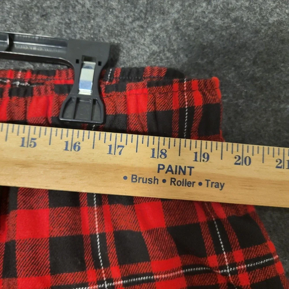 Atlanta Falcons Pajama Pants Mens XXL Red Black Plaid Sleepwear NFL Apparel